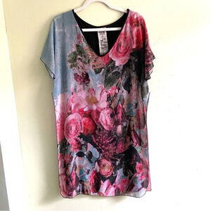 EUC Volt Design overlay tunic dress Size 2 (M)Artsy